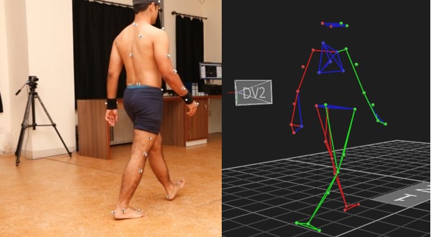 3D Motion Capture System (Vicon, 2.9, UK)